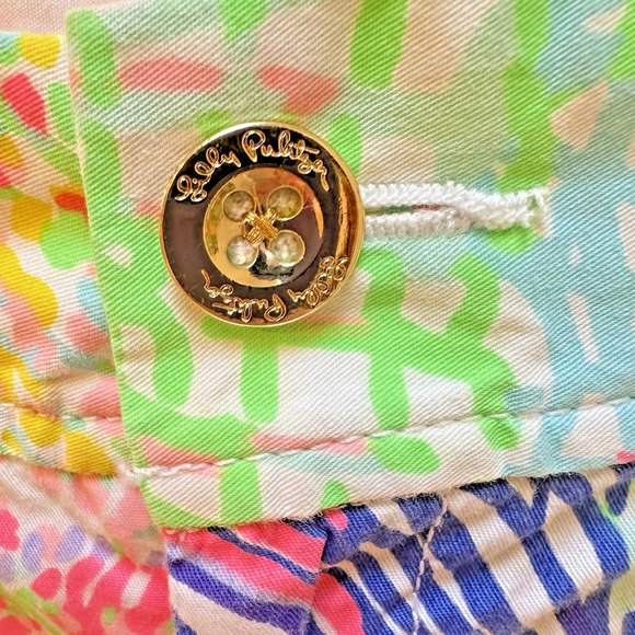 EUC Lilly Pulitzer The Callahan Short Women Size 8 Tropical Pockets Summer - Picture 4 of 7
